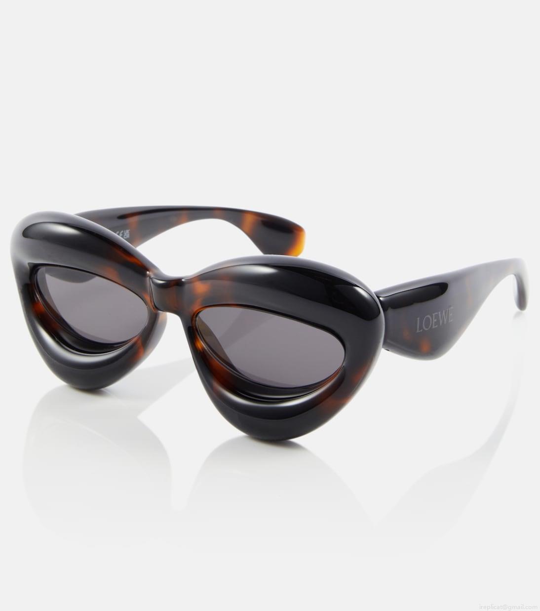 LoeweInflated cat-eye sunglasses