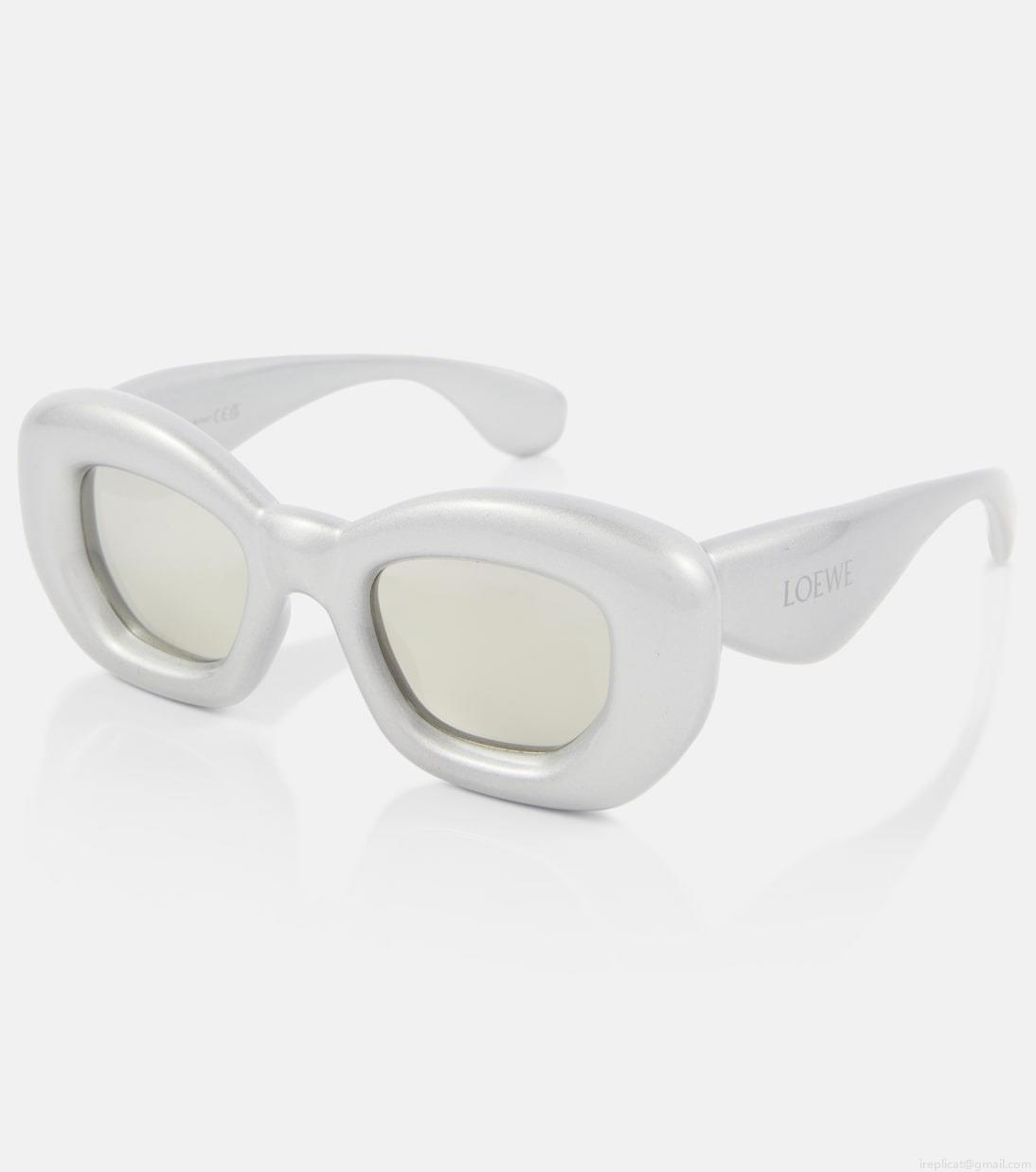 LoeweInflated rectangular sunglasses