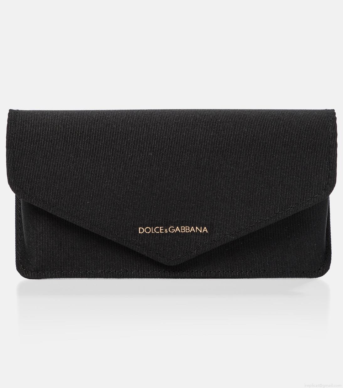 Dolce&GabbanaEmbellished rectangular sunglasses