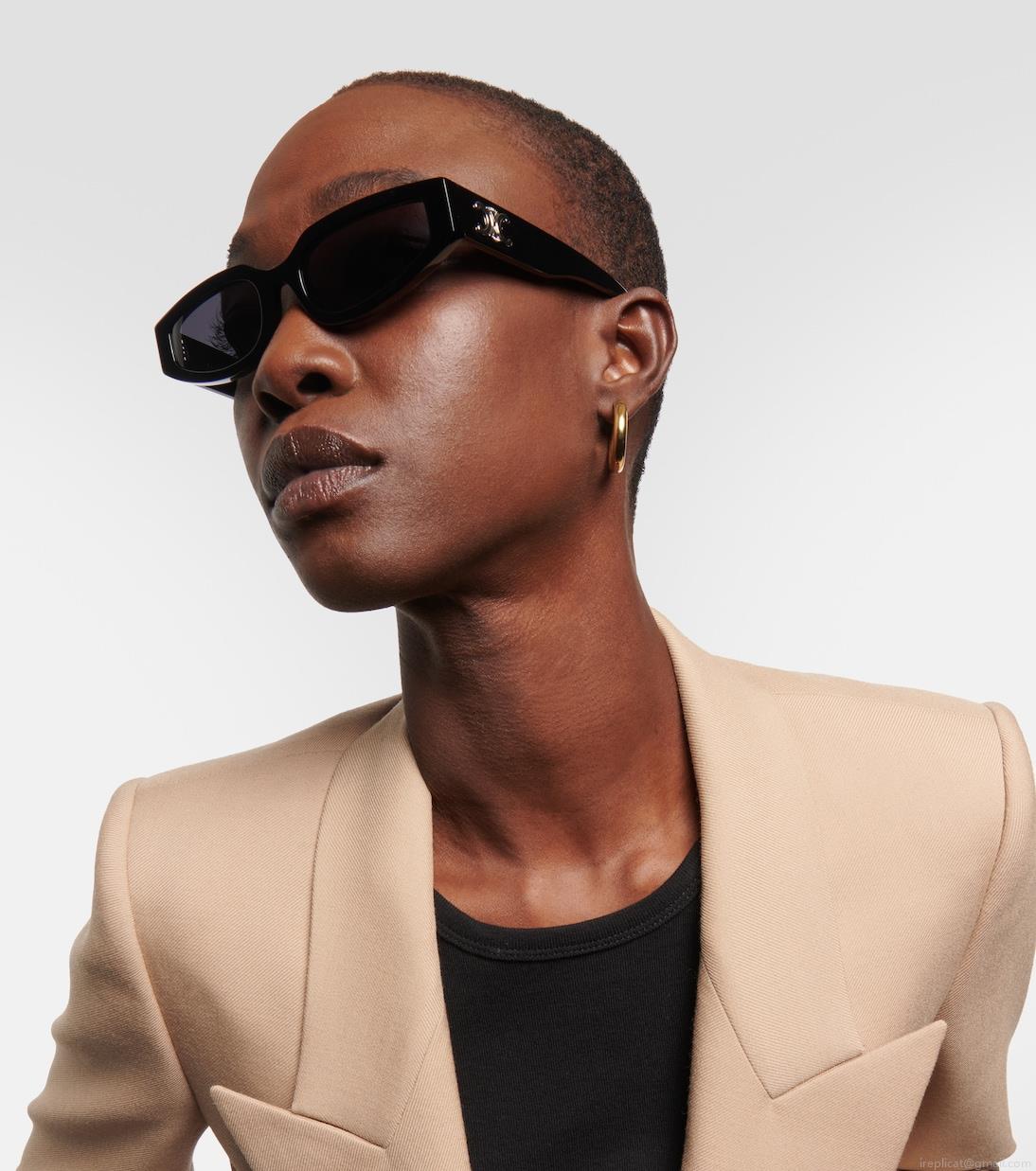 Celine EyewearTriomphe rectangular sunglasses