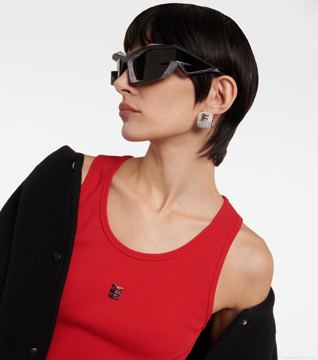 GivenchyGiv Cut embellished cat-eye sunglasses