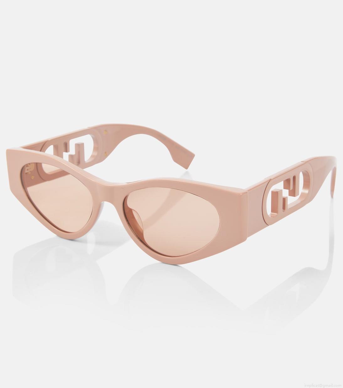 FendiO’Lock cat-eye sunglasses