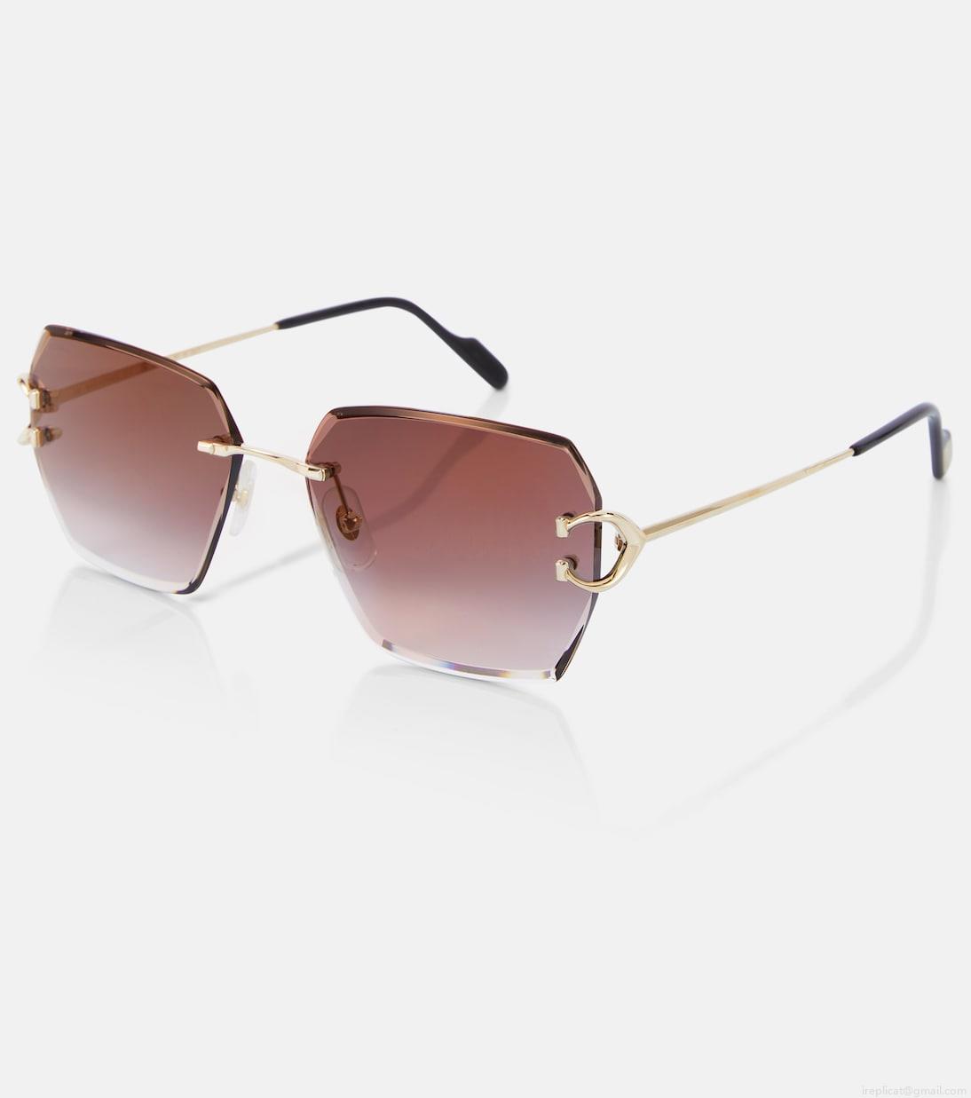 Cartier Eyewear CollectionSignature C de Cartier square sunglasses