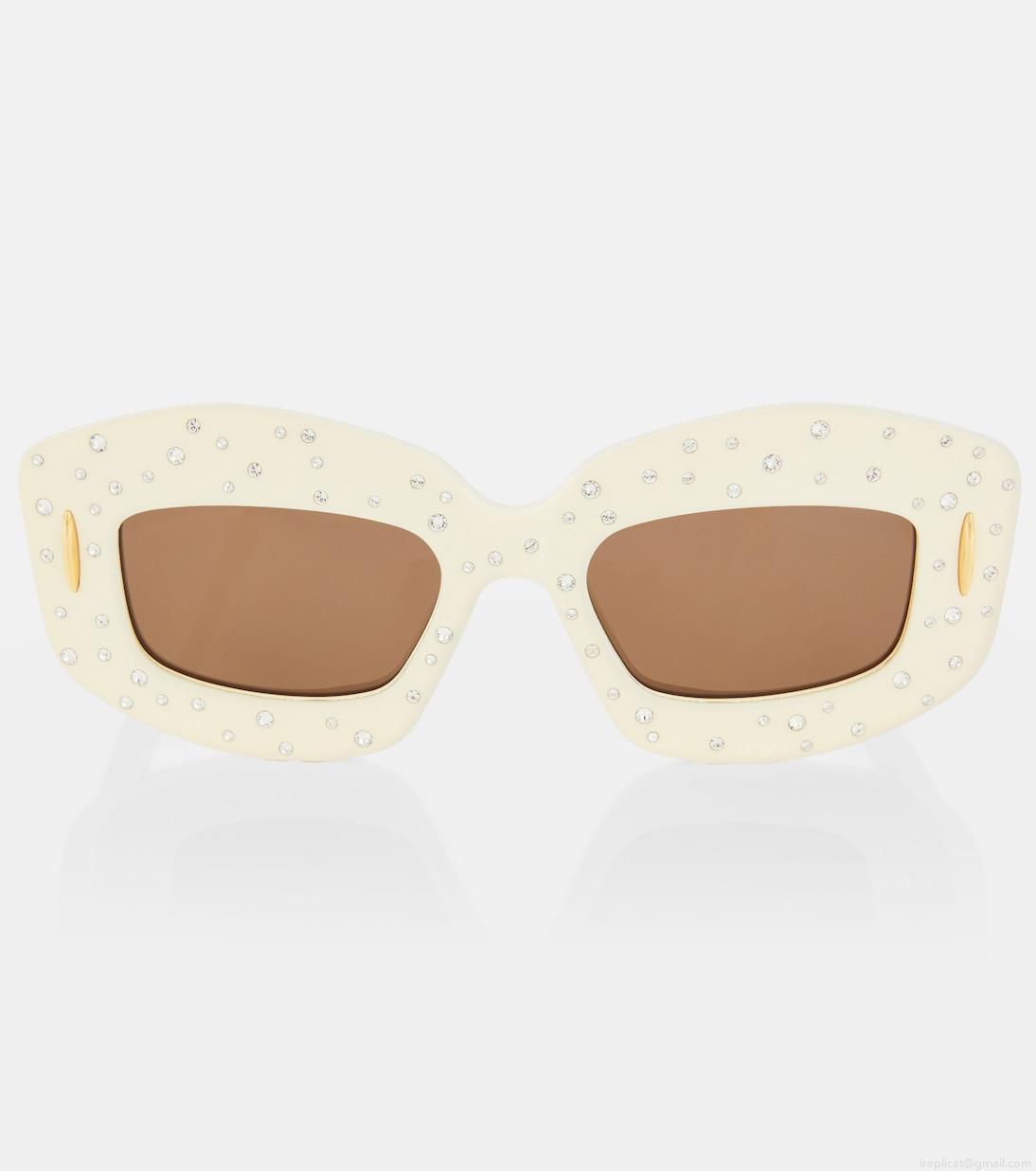 LoeweScreen embellished square sunglasses