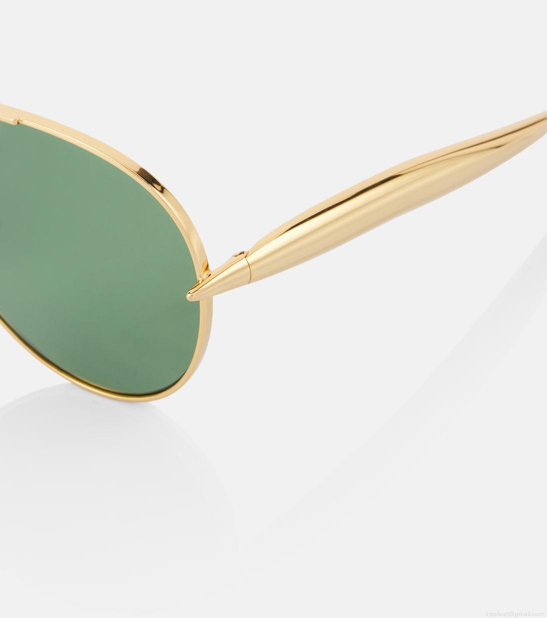 Bottega VenetaSardine aviator sunglasses