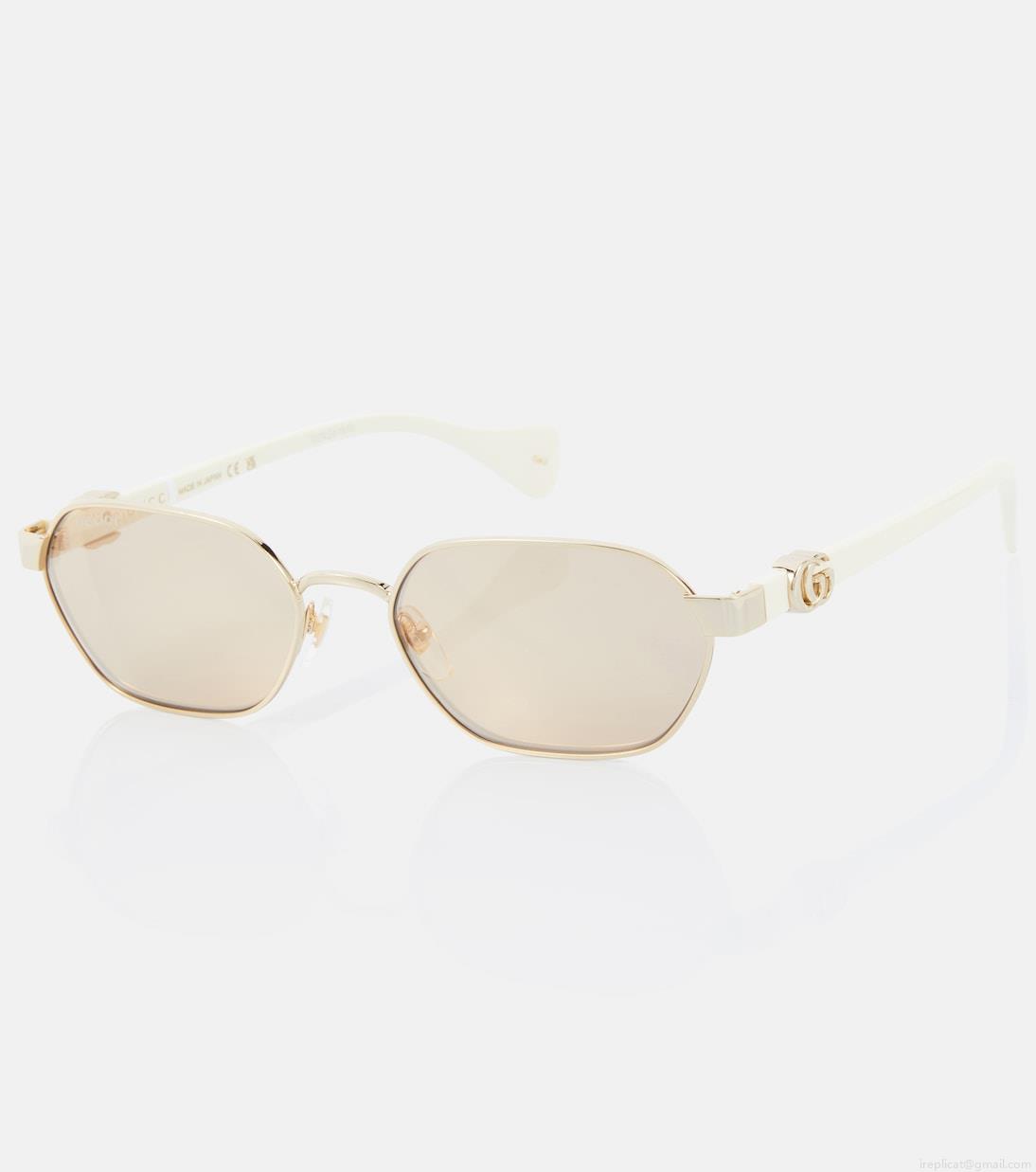 GucciRunning Mini rectangular sunglasses