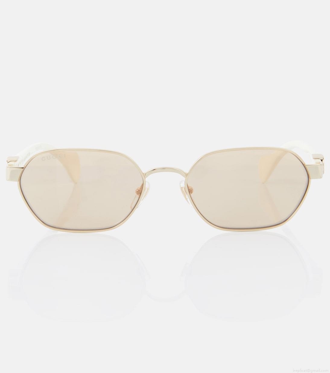 GucciRunning Mini rectangular sunglasses