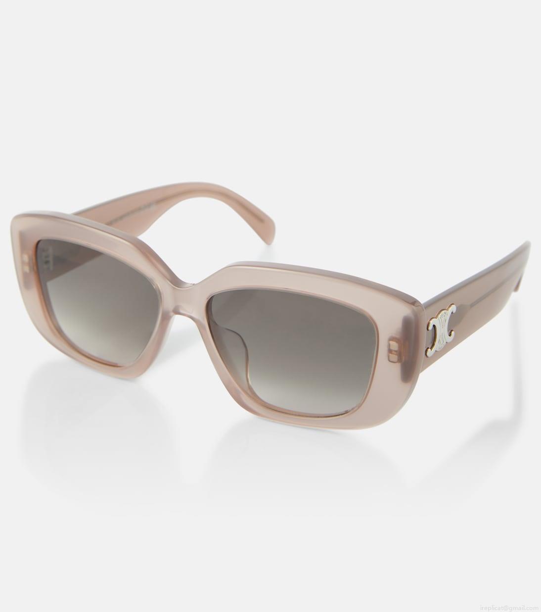 Celine EyewearTriomphe rectangular sunglasses