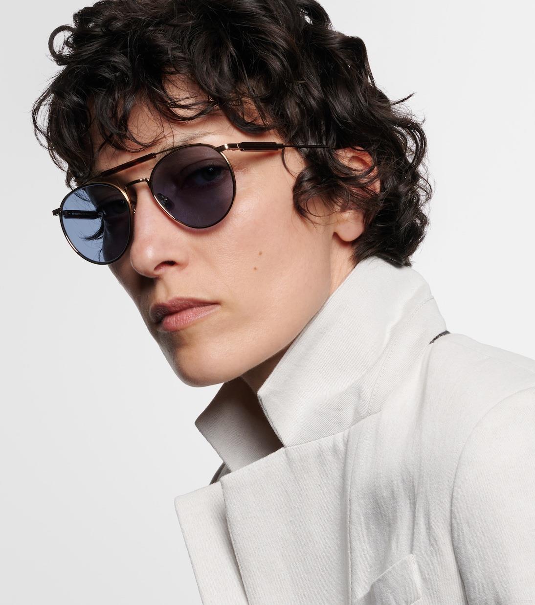 Brunello CucinelliRound sunglasses