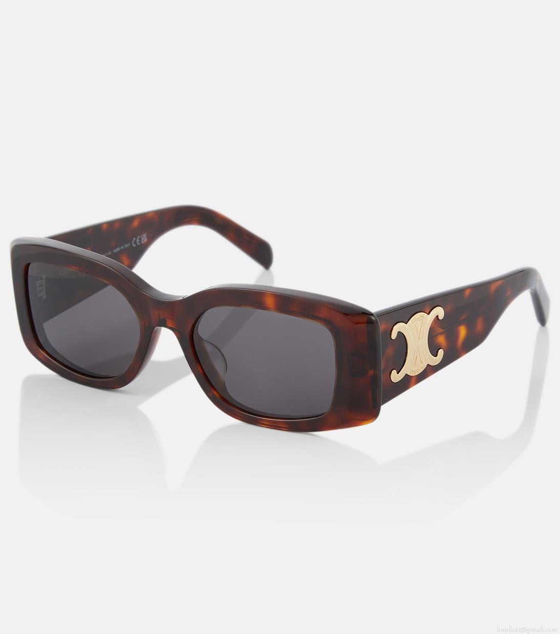 Celine EyewearTriomphe rectangular sunglasses