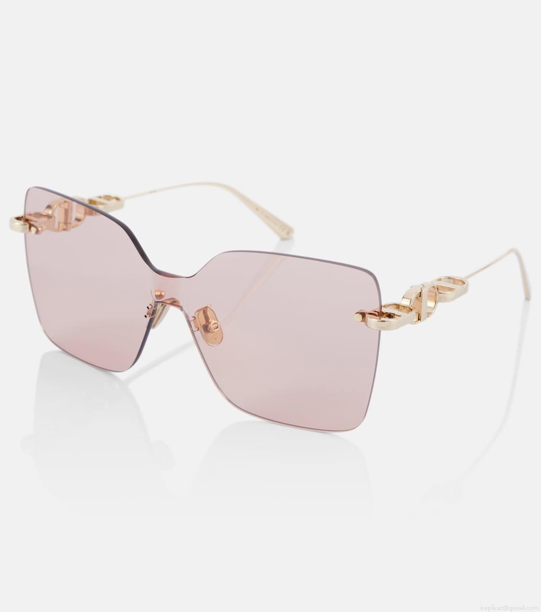 Dior EyewearCD Chain M1U square sunglasses