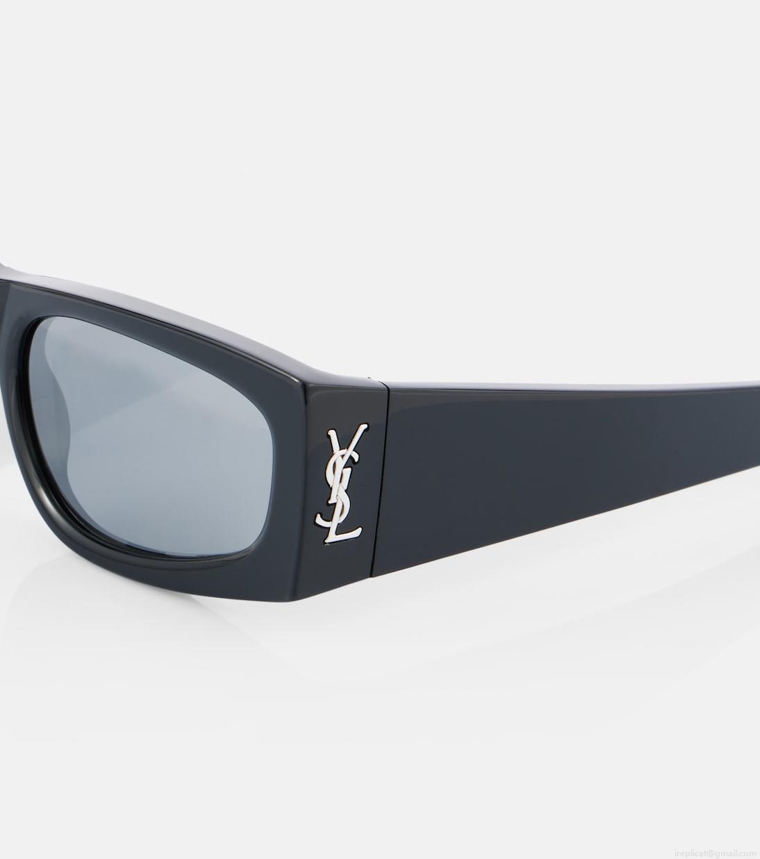 Saint LaurentMonogram oversized sunglasses