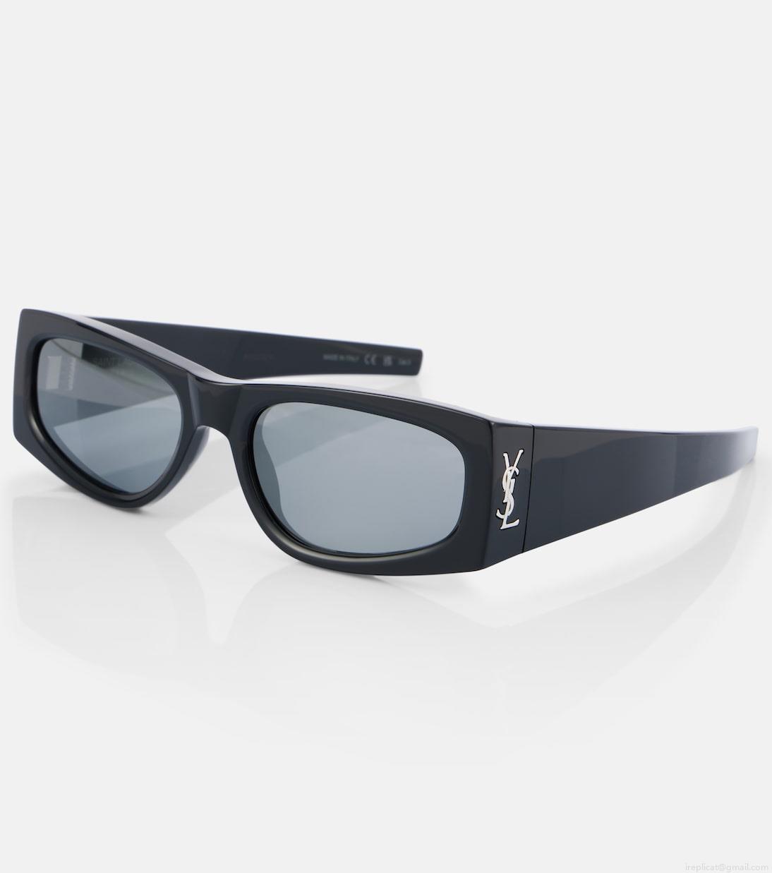 Saint LaurentMonogram oversized sunglasses